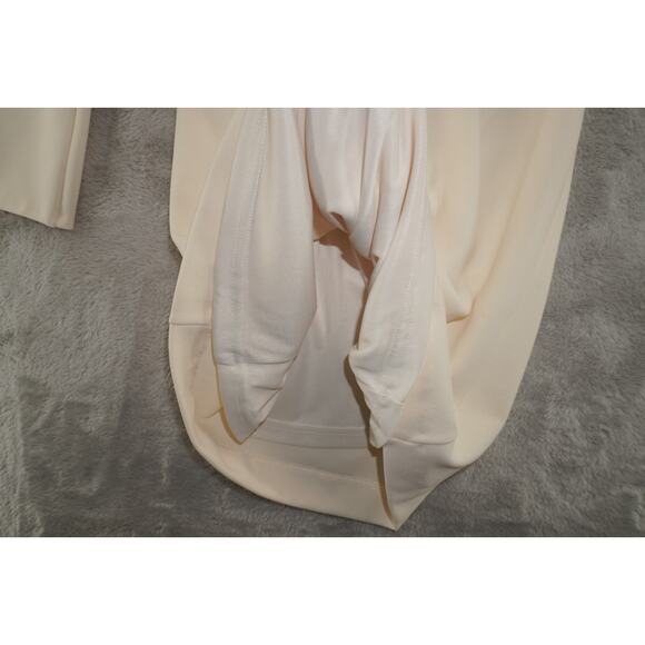 ZARA ZW Collection SS24 Beige Side Ruched Mini Dress NWT 2024 Women’s Small - Picture 8 of 12